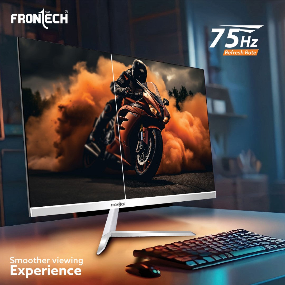 Frontech 24'' Ultima Series LED Monitor | 75Hz, 1920x1080 | Ultra Slim Bezel-Less Design (MON-0072) Frontech 24'' Ultima Series LED Monitor | 75Hz, 1920x1080 | Ultra Slim Bezel-Less Design (MON-0072)
